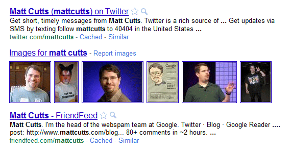 matt cutts google images