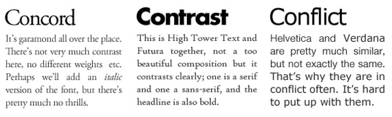 font typeface bad choices