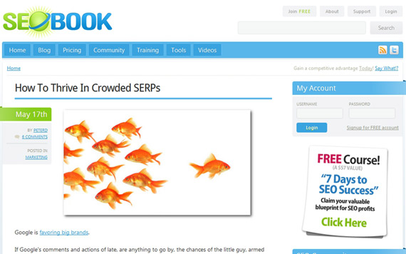 seobook homepage