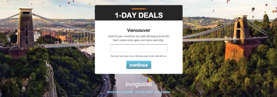 LivingSocial Email Tactic