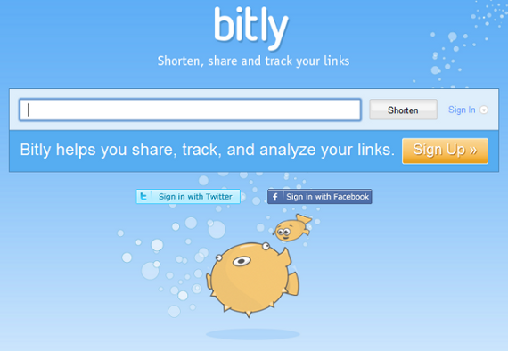 bit.ly home page
