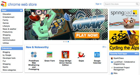 Chrome-Store chrome web store