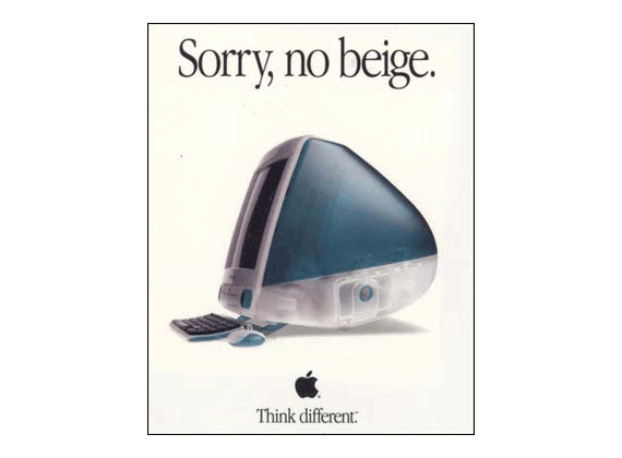 apple imac - sorry no beige