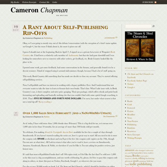 An Uncluttered Design