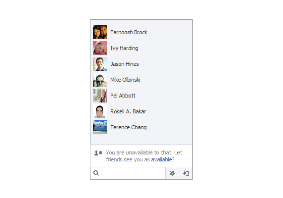 facebook-chat turn off facebook chat