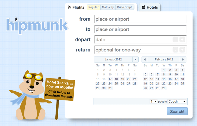 hipmunk screenshot