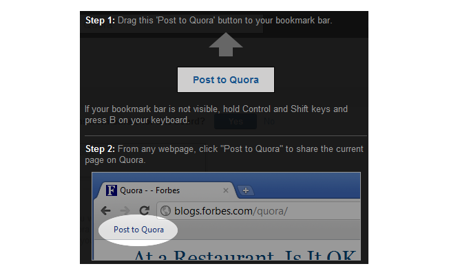 add to quora bookmarklet