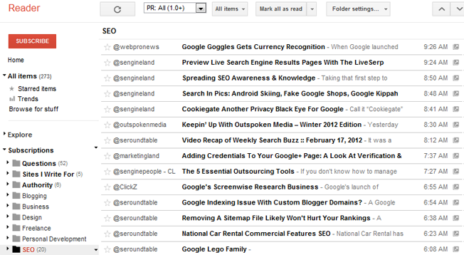 Google Reader