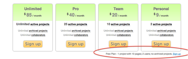 mockingbird free plan