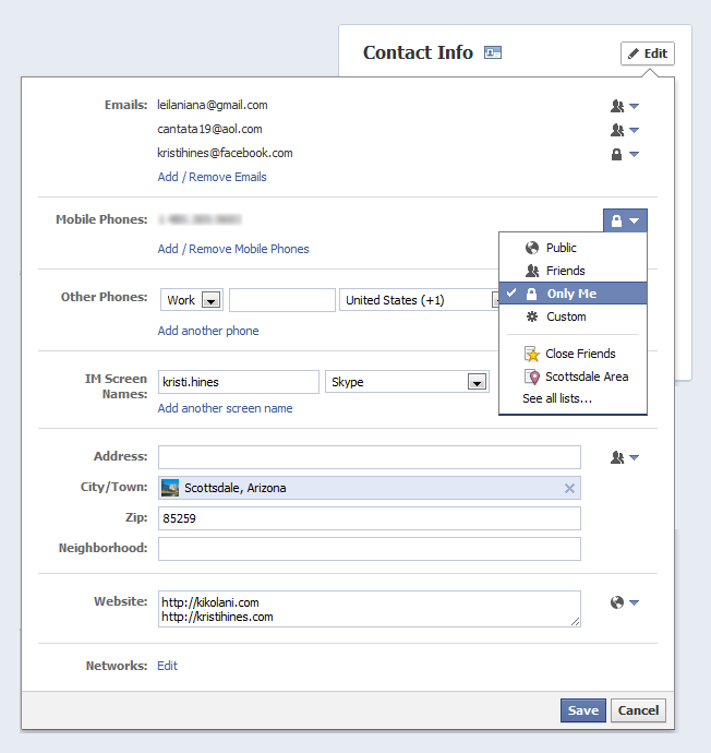 edit photo privacy facebook timeline