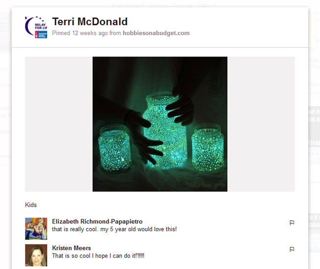 pinterest is visually appealing