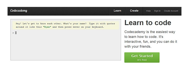 codeacademy.com example