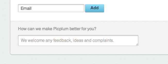 picplum user feedback