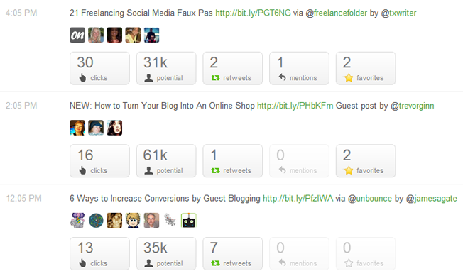 buffer app for twitter timing