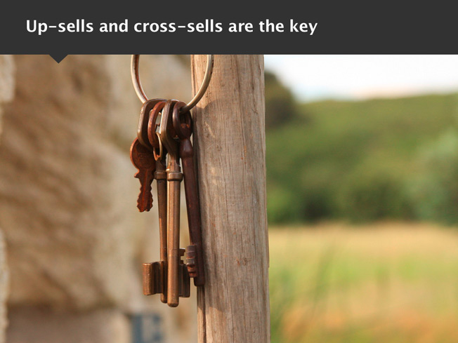 upsells and cross-sells