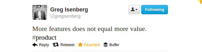 featured tweet