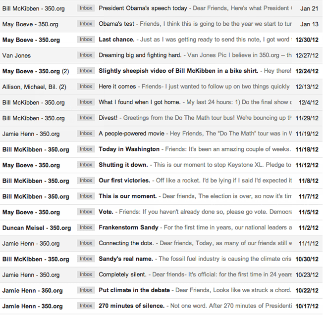 350 Email Senders