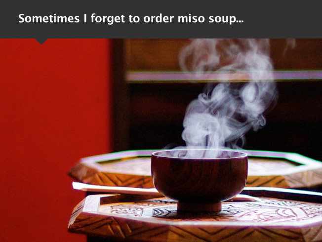 miso soup