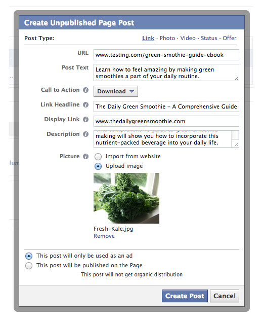 create-unplublished-post-page