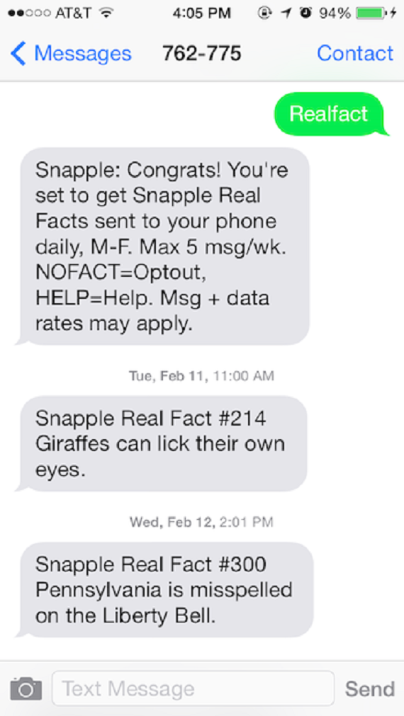 snapple-facts-texts
