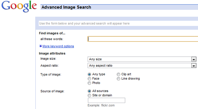 google-advanced-image-search LinkedIn - AOFIRS