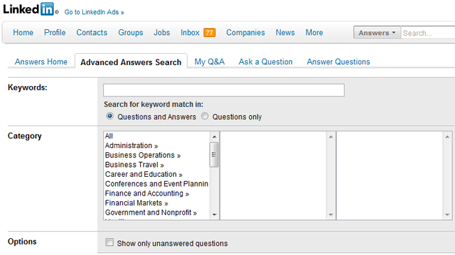 linkedin-answers-search LinkedIn - AOFIRS