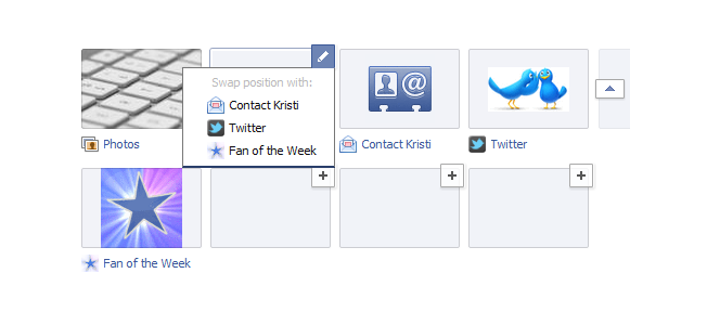new facebook pages app positions