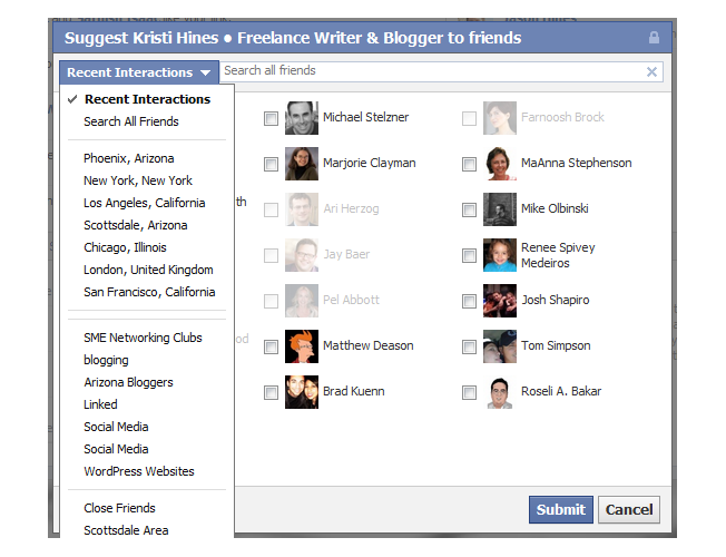 new facebook pages build audience invite friends