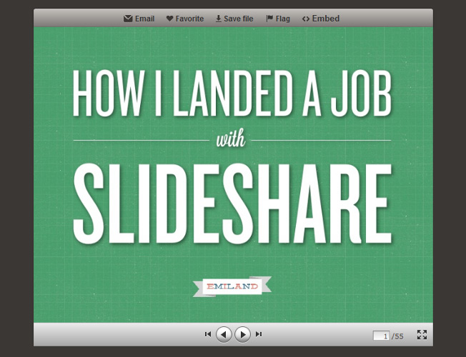 Slide show presentation ideas
