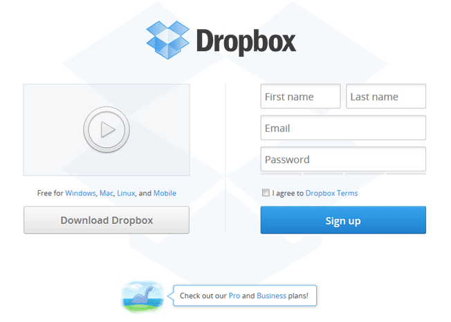 dropbox customer service email