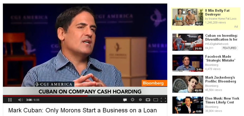 mark cuban only a moron