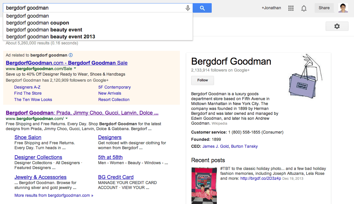 Bergdorf goodman coupon code