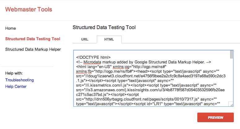 structured data tool