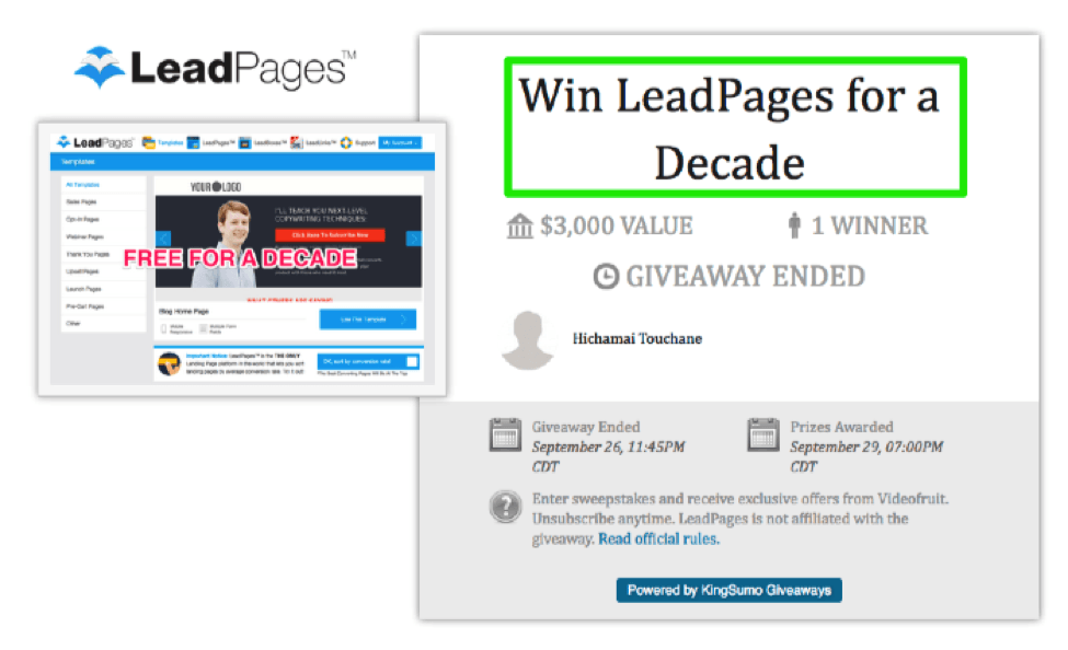 leadpages for a decade