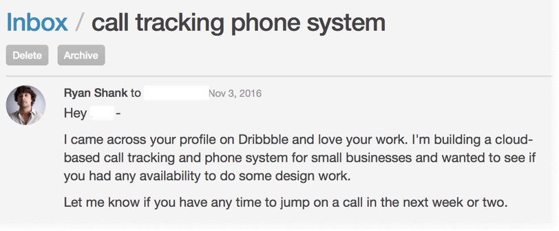 dribbble-inbox-message