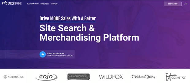 searchspring-homepage-2017