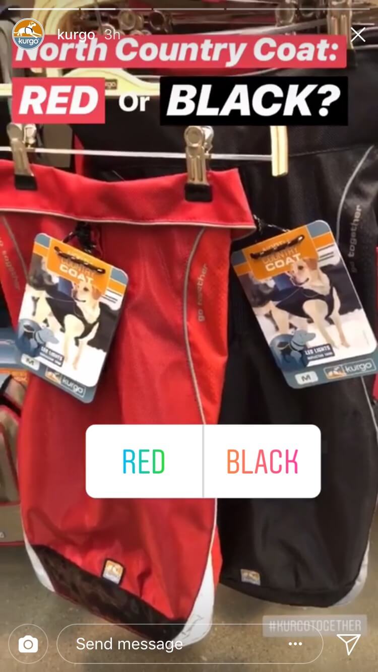 kurgo red or black instagram