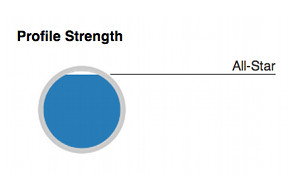 linkedin profile strength