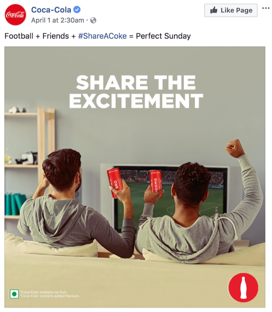 share a coke facebook page
