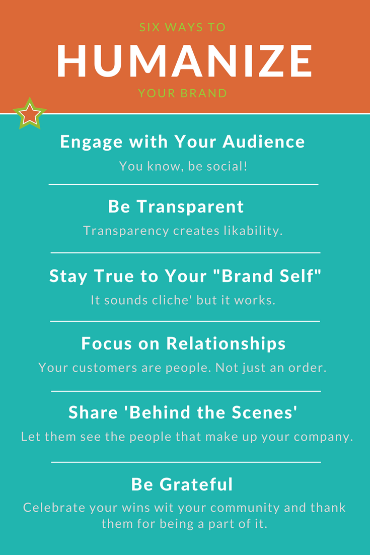 ways to humanize your brand